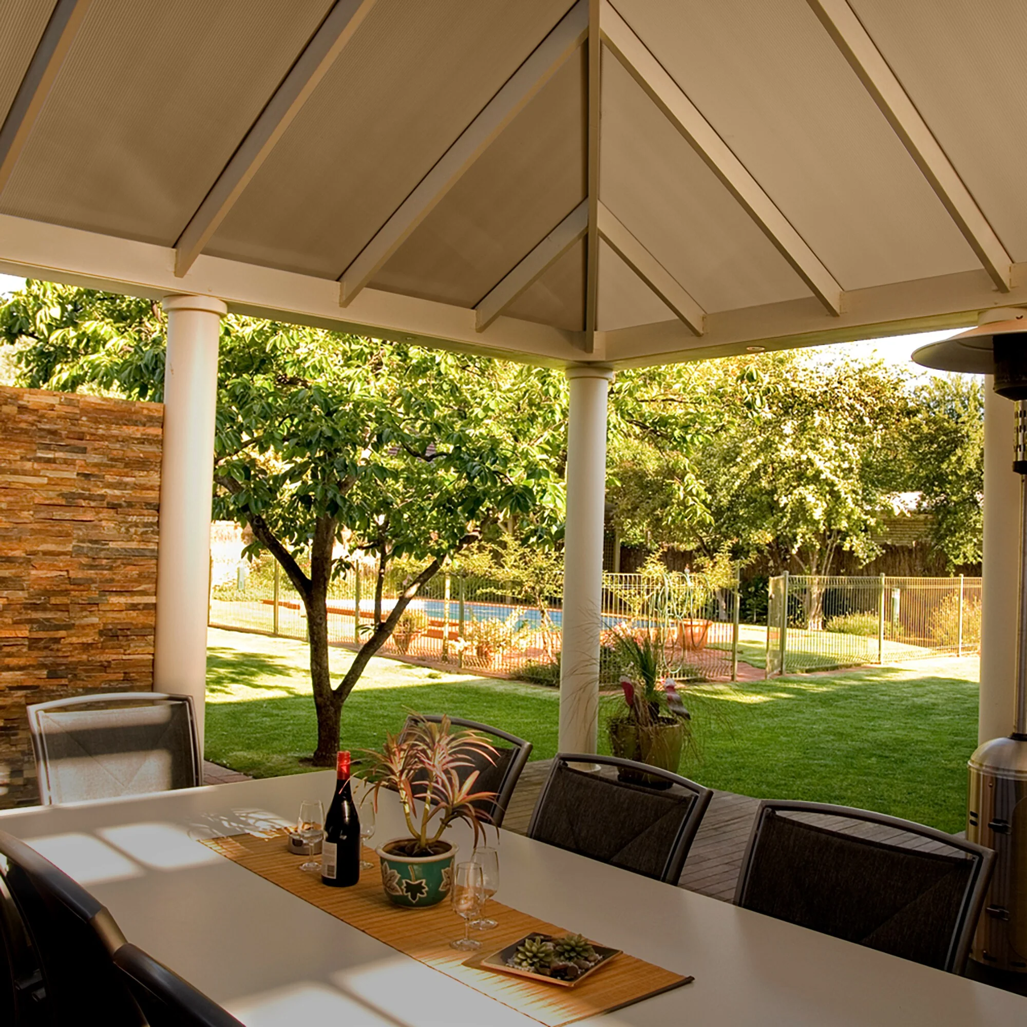 Sunlite 4-ft x 4-ft Corrugated Bronze Polycarbonate Roof Panels, 5-Pack - Image 3