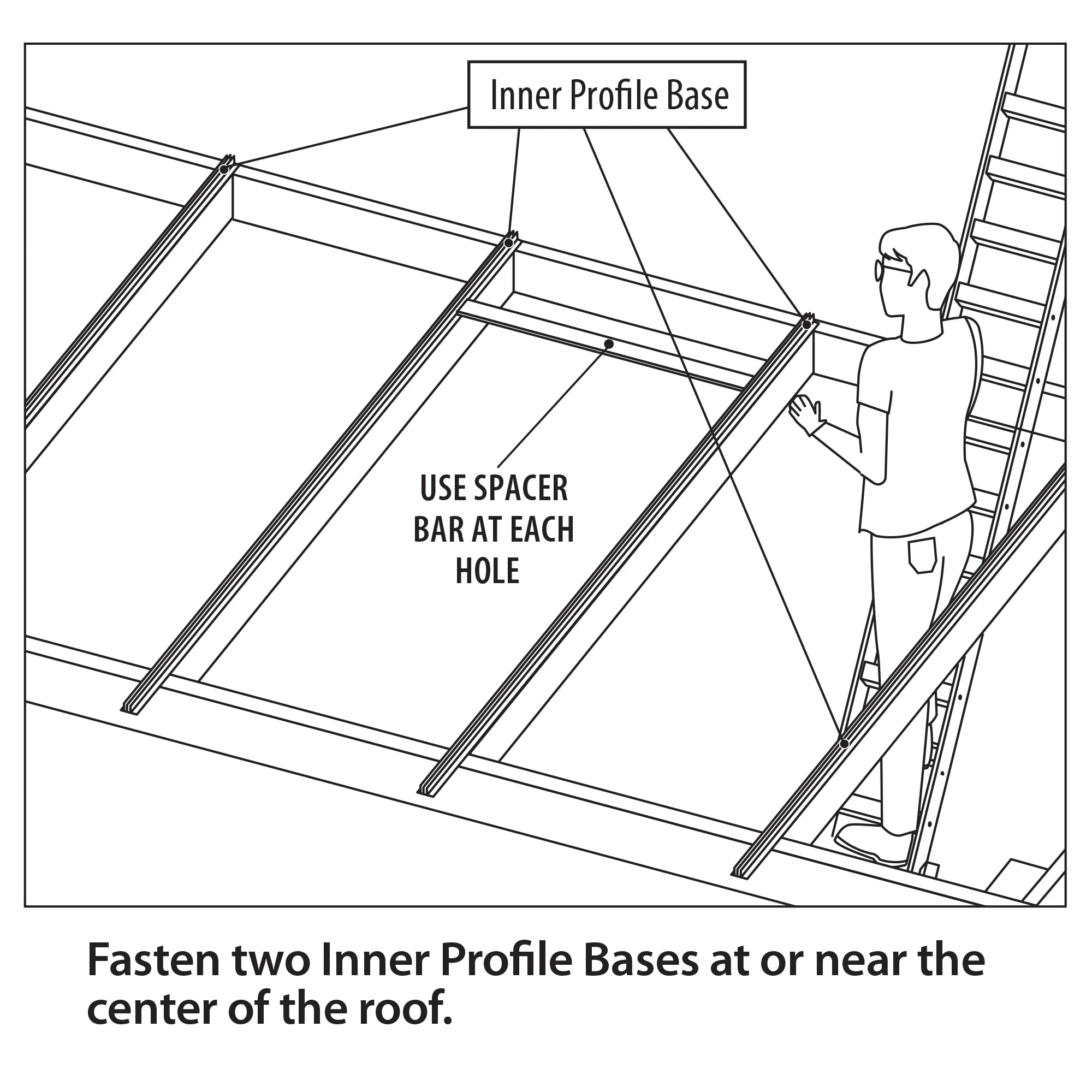 Sunscape 0.274-ft x 12-ft Corrugated Silver Polycarbonate Roof Panel - Image 4