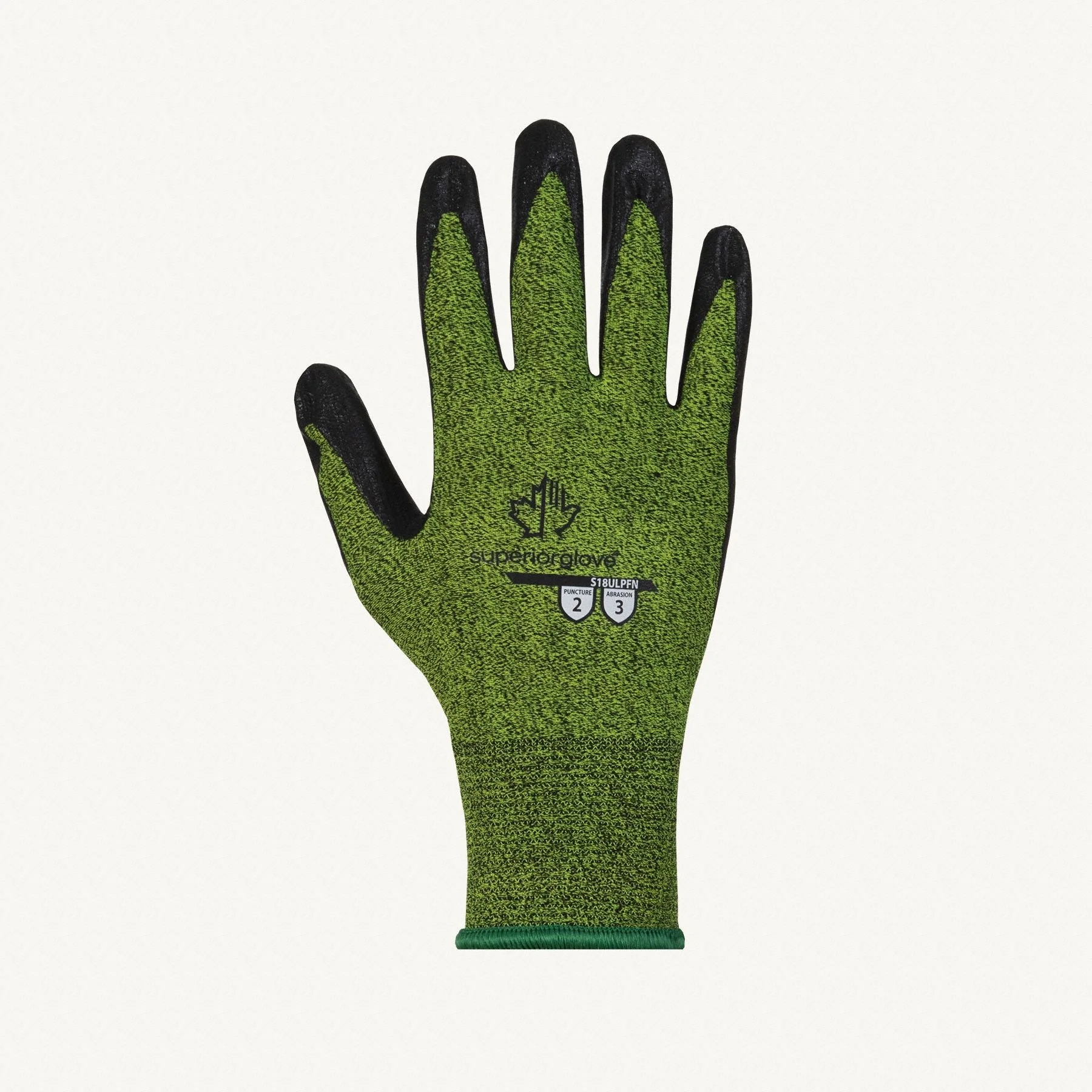 SUPERIOR GLOVE Superior Touch XS Knit Gloves - Foam Nitrile Palm