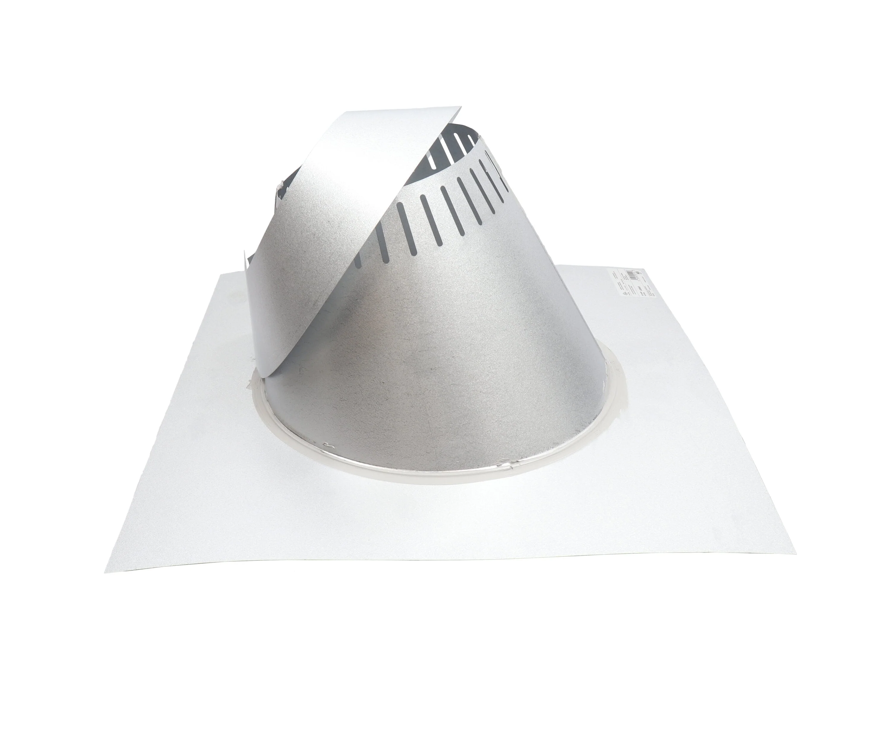 SuperVent 6-in x 24-in Aluminum Vent and Pipe Flashing with Storm Collar