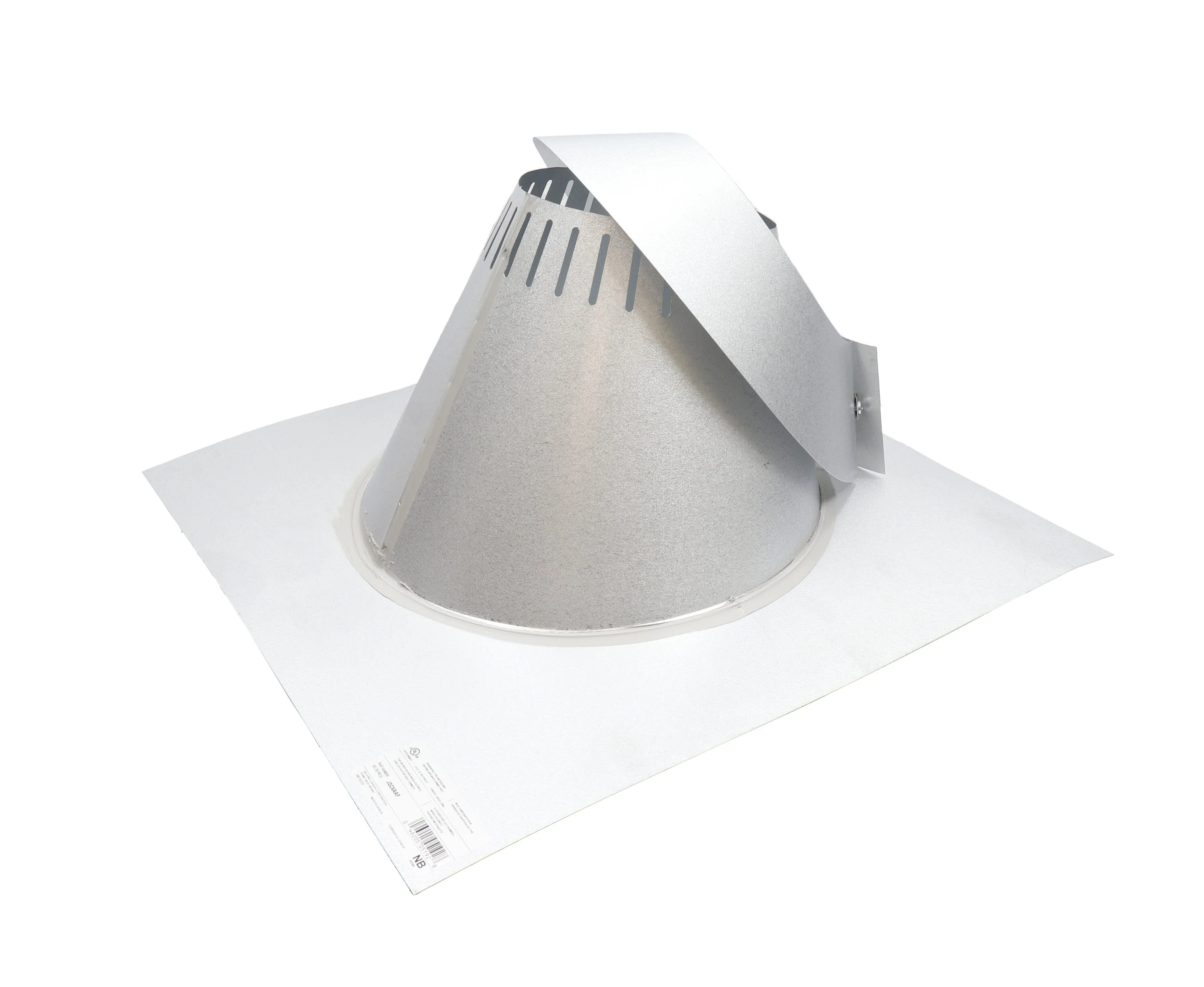 SuperVent 6-in x 24-in Aluminum Vent and Pipe Flashing with Storm Collar - Image 4
