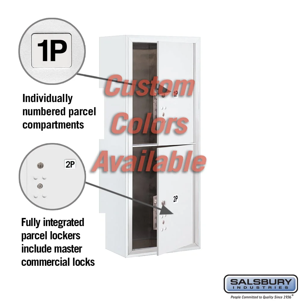 Surface Mounted 4C Horizontal Mailbox Unit - 10 Door High, Custom Color, Private Access - Image 2