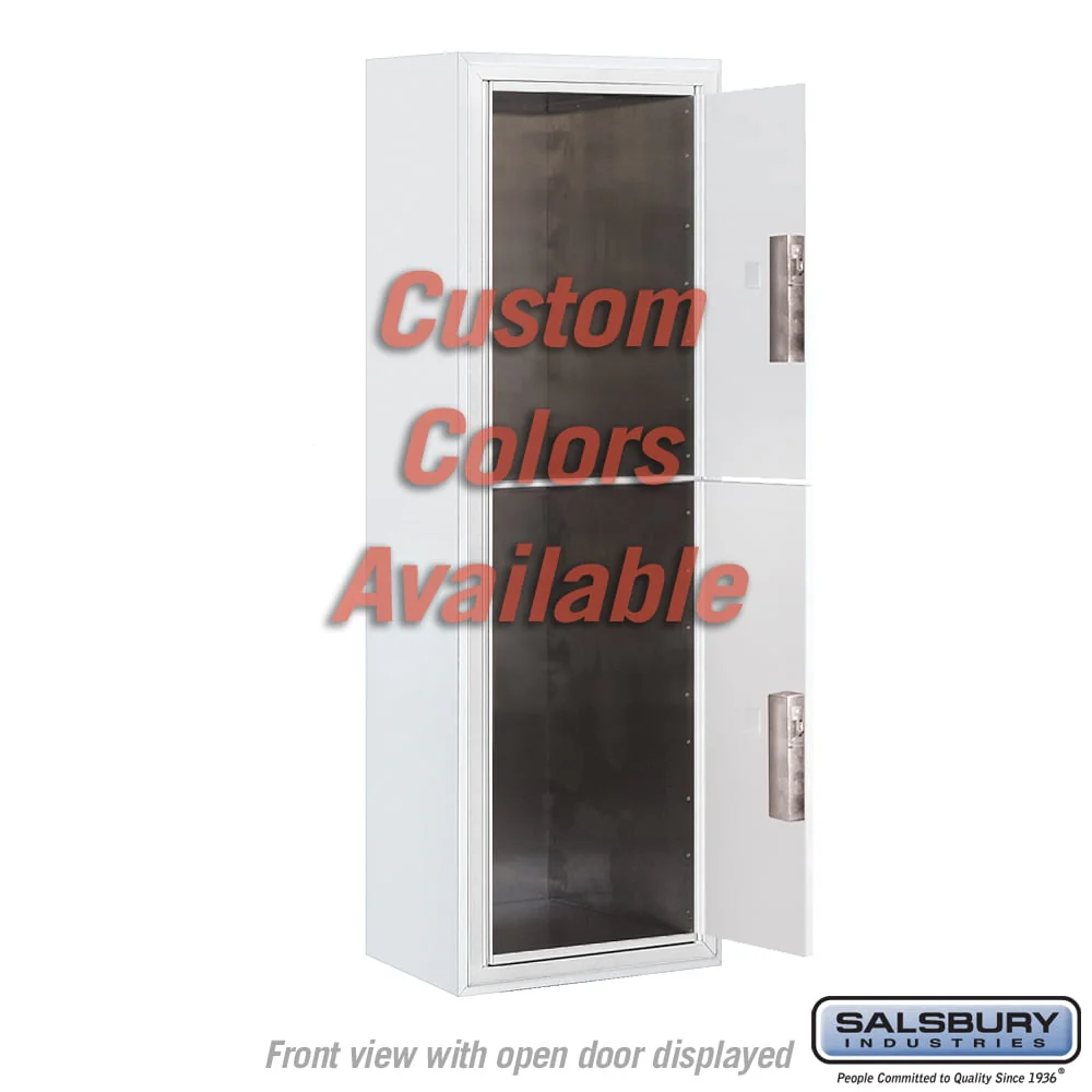 Surface Mounted 4C Horizontal Mailbox Unit - 11 Door High - Single Column - Custom Color - Front Loading - Private Access - Image 3