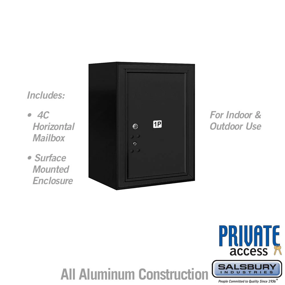 6-Door High Surface Mounted Parcel Locker with Private Access