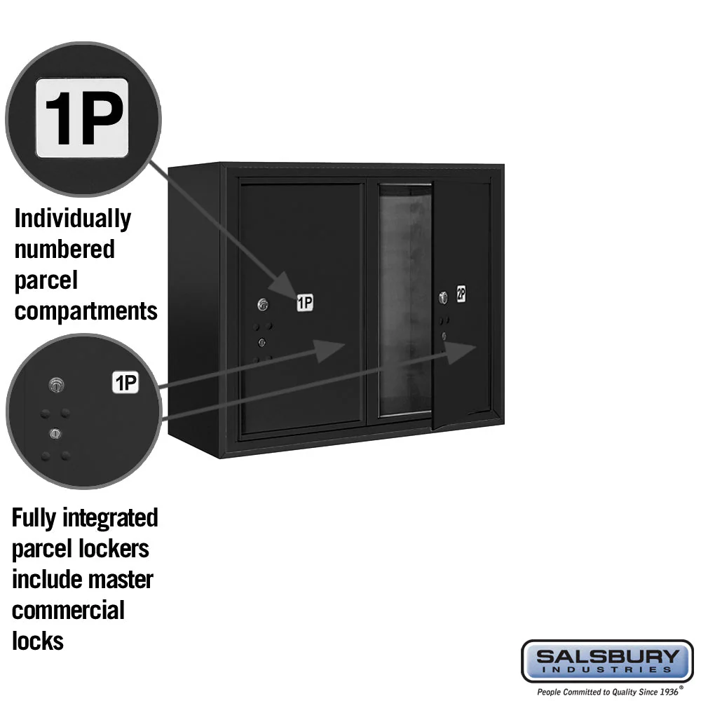 6-Door High Surface Mounted Parcel Locker with Private Access - Image 6
