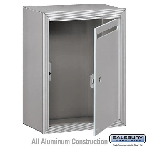 Surface Mounted Aluminum Letter Box with Commercial Lock - Image 2