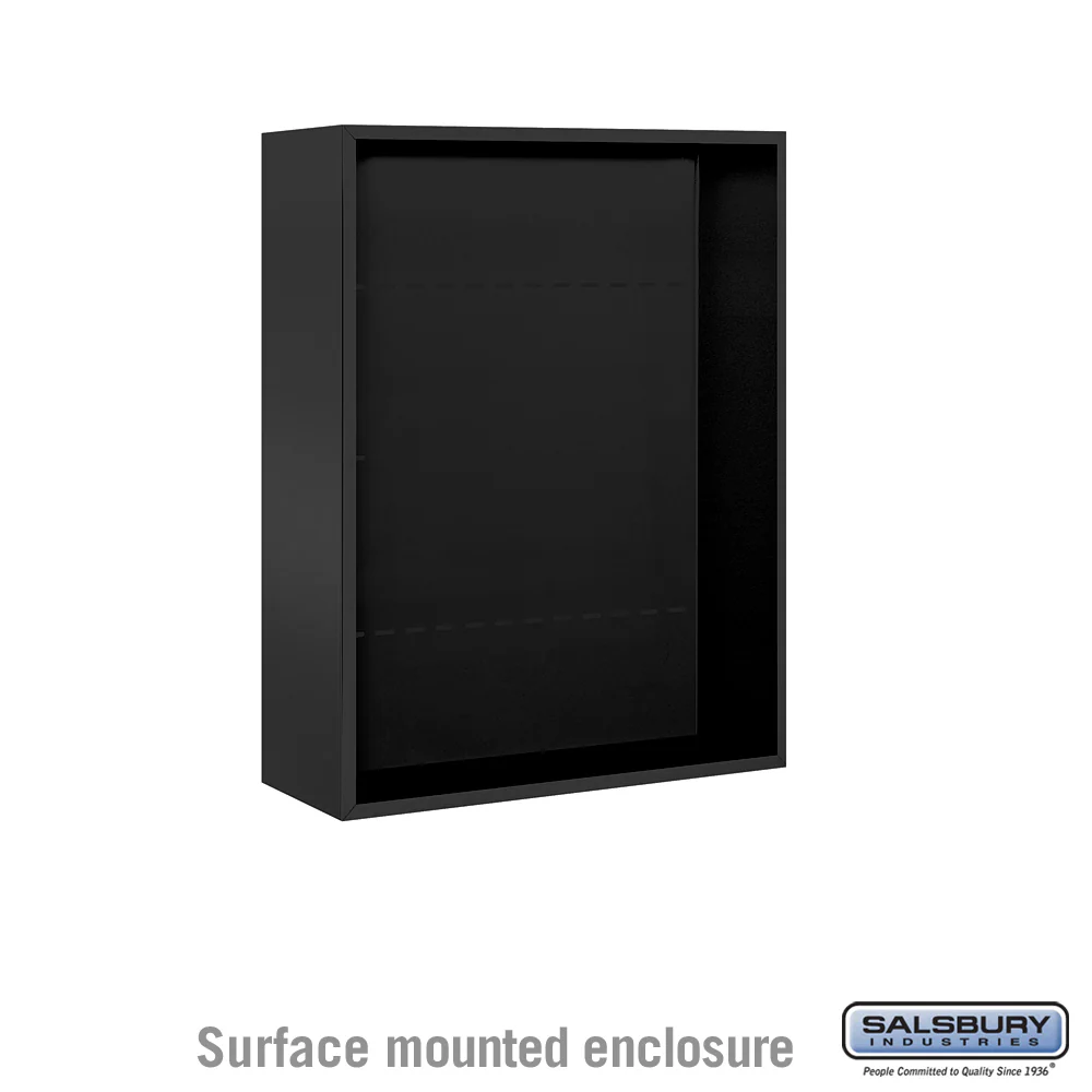 Surface Mounted Enclosure for 3710 Single Column Unit - Black - Image 3