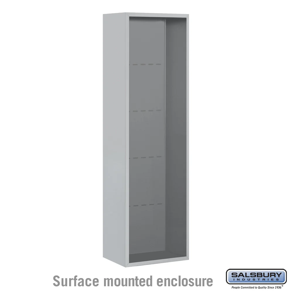 Surface Mounted Enclosure for 3716 Single Column Unit - Aluminum