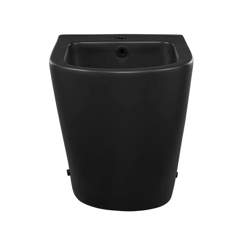 Swiss Madison St. Tropez Elongated Bidet in Matte Black - Image 8