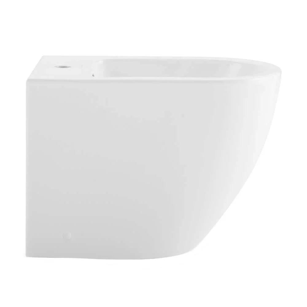 Swiss Madison St. Tropez Elongated Bidet in White - Sleek and Modern Ceramic Bathroom Fixture - Image 9