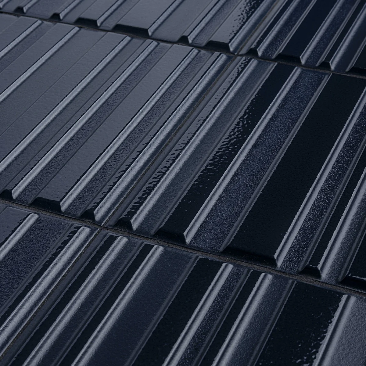 Sydney Blue 8x16 3D Glossy and Matte Ceramic Wall Tile - Image 4