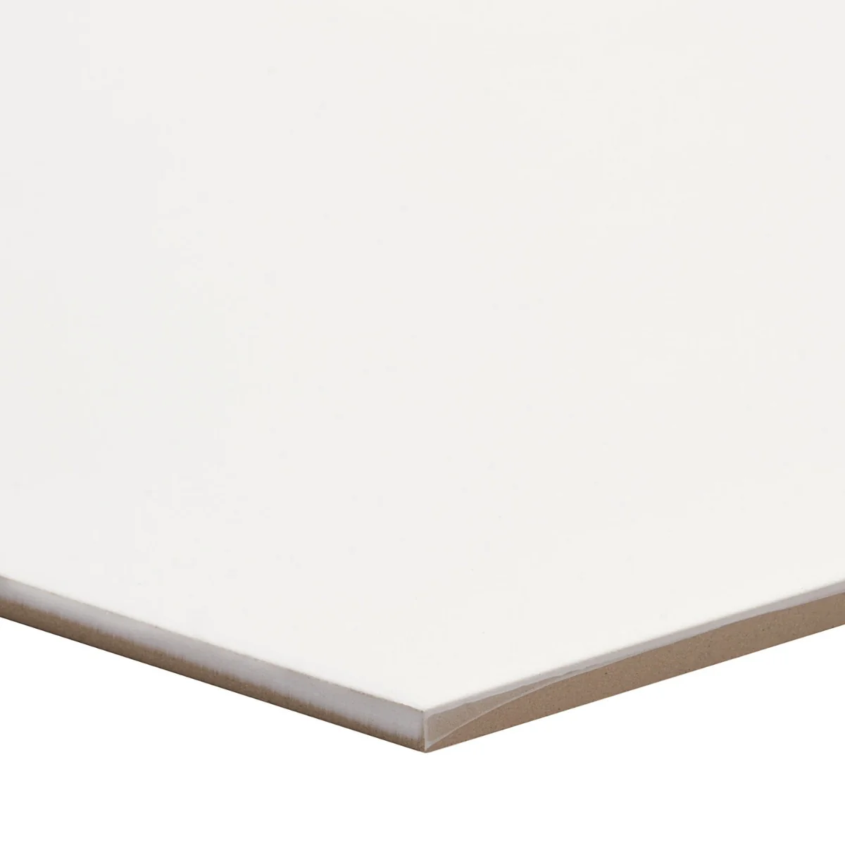 SymetroHex White 10" Matte Porcelain Tile - Lux Tile - Image 6