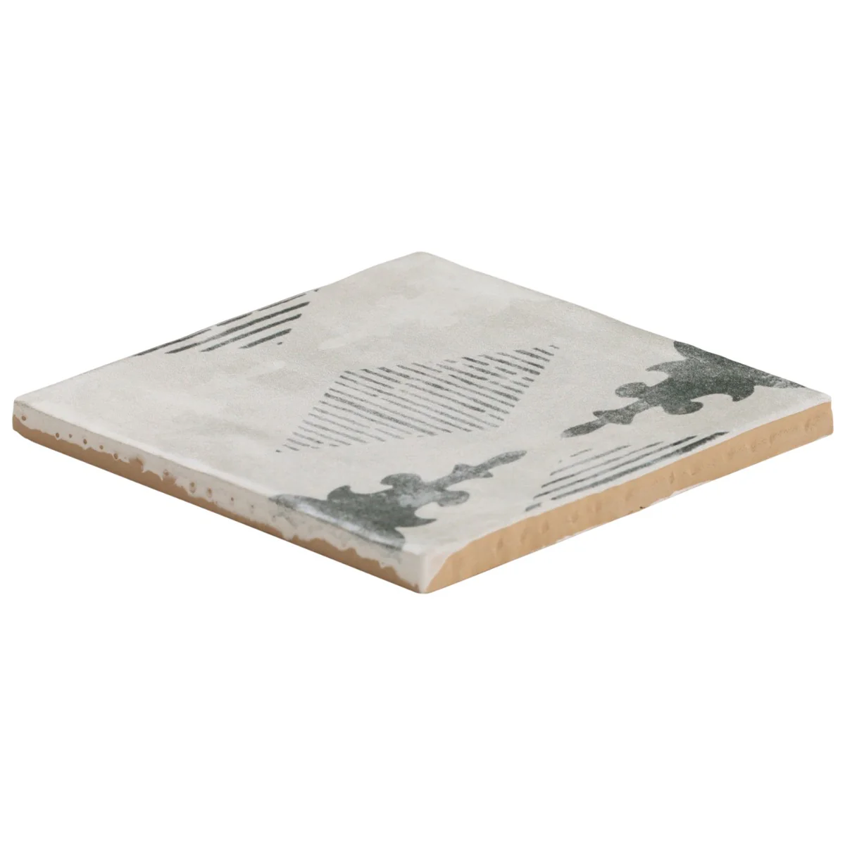 Talia Aztec Blue Gray 5x5 Matte Ceramic Tile by Paula Purroy - Image 6