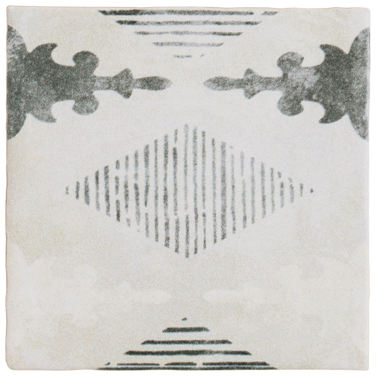 Talia Aztec Blue Gray 5x5 Matte Ceramic Tile by Paula Purroy - Image 7