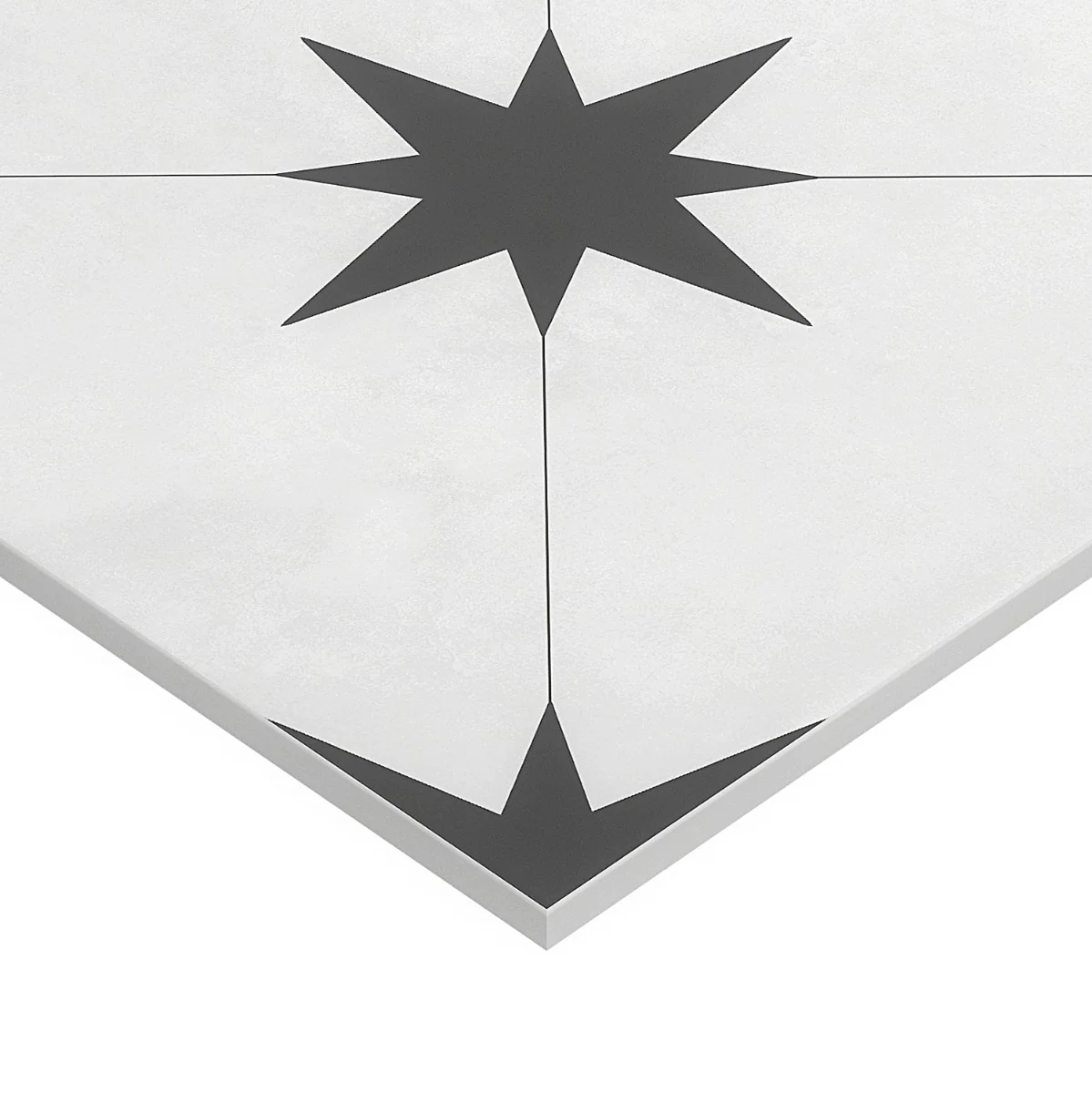 Tau Blanco White 9x9 Matte Porcelain Tile by Lux Tile - Image 9