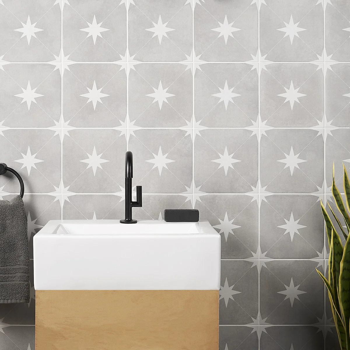 Tau Gris Gray 9x9 Matte Porcelain Tile - Lux Tile - Image 5