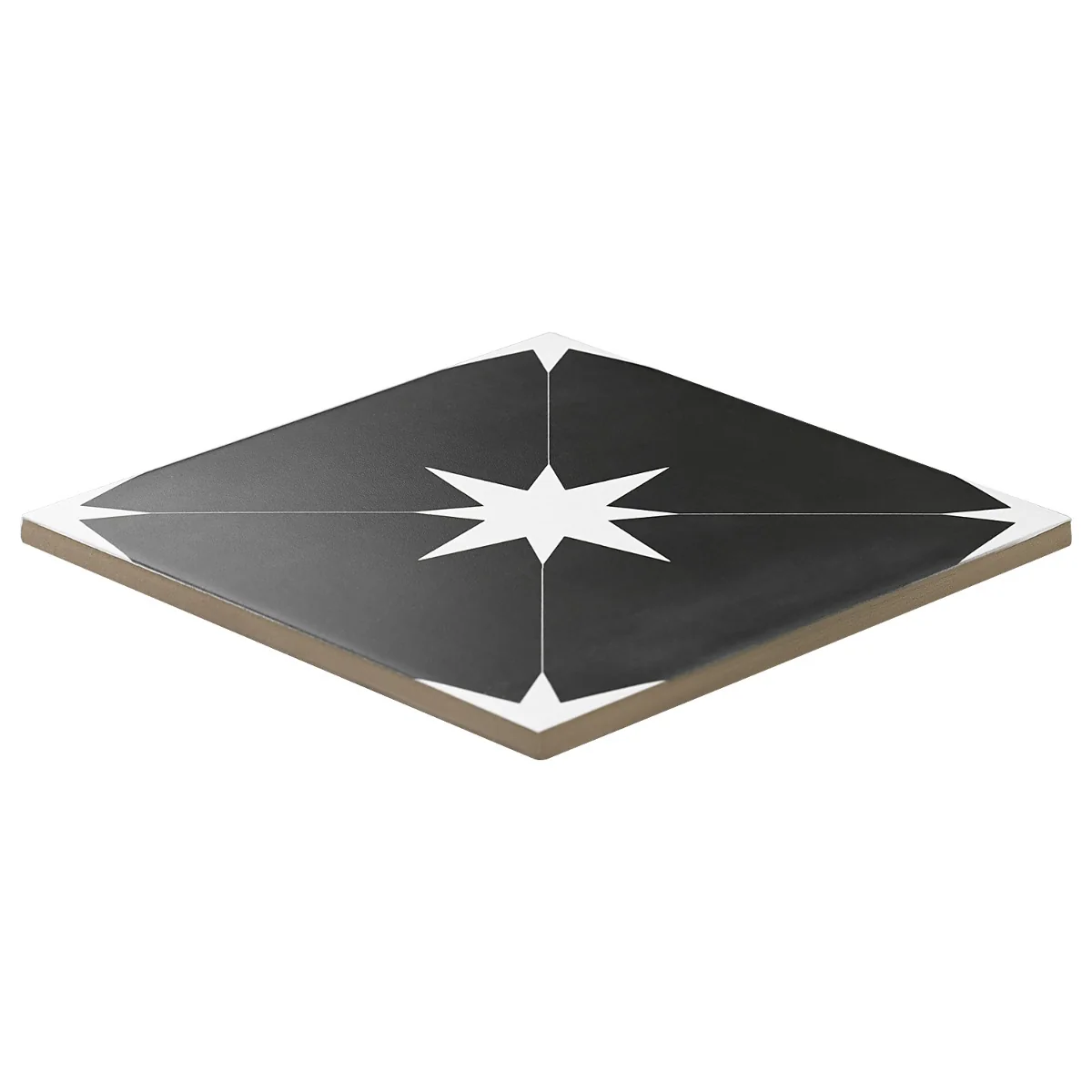 Tau Nero Black 9x9 Matte Porcelain Tile by Lux Tile - Image 5
