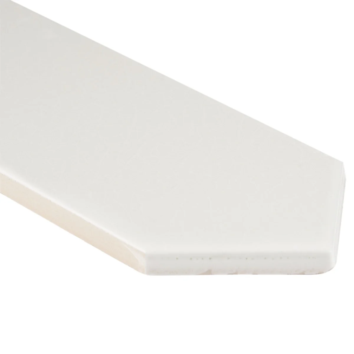 Tehama Crackled White 3x12 Ceramic Tile - Lux Tile - Image 5