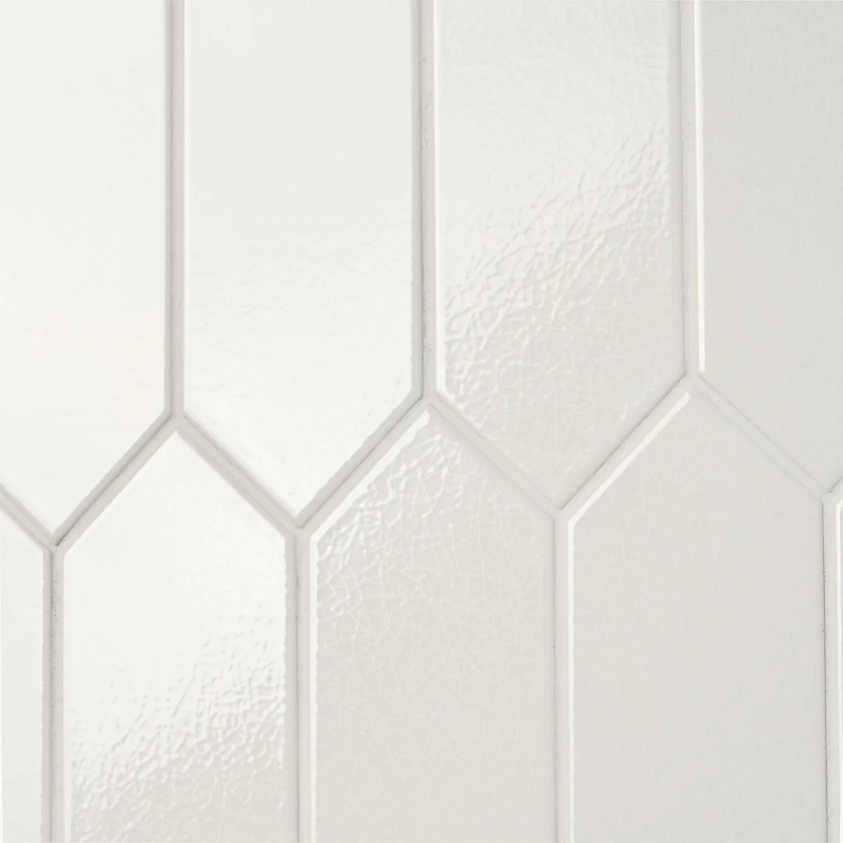 Tehama Crackled White 3x12 Ceramic Tile - Lux Tile - Image 6