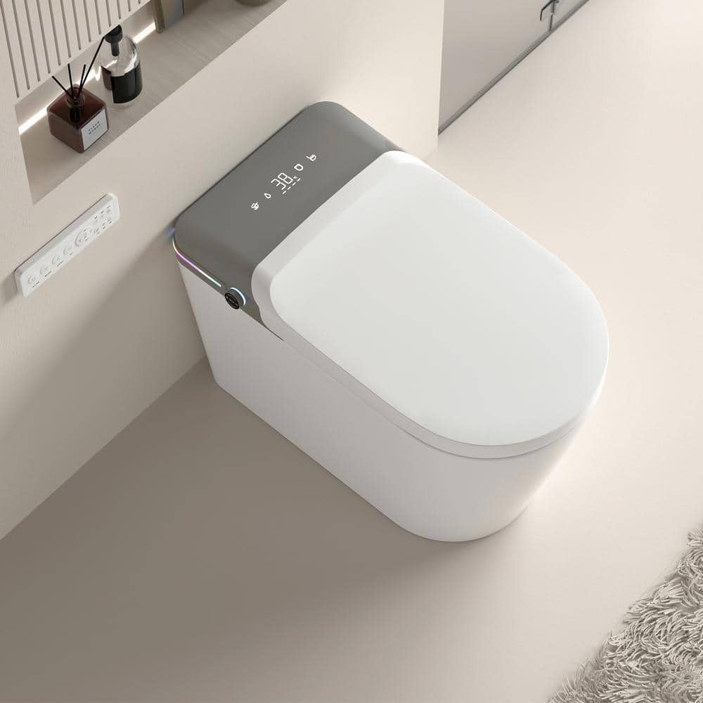 Tenleaf Elongated Smart Bidet Toilet with Heated Seat and Aromatherapy