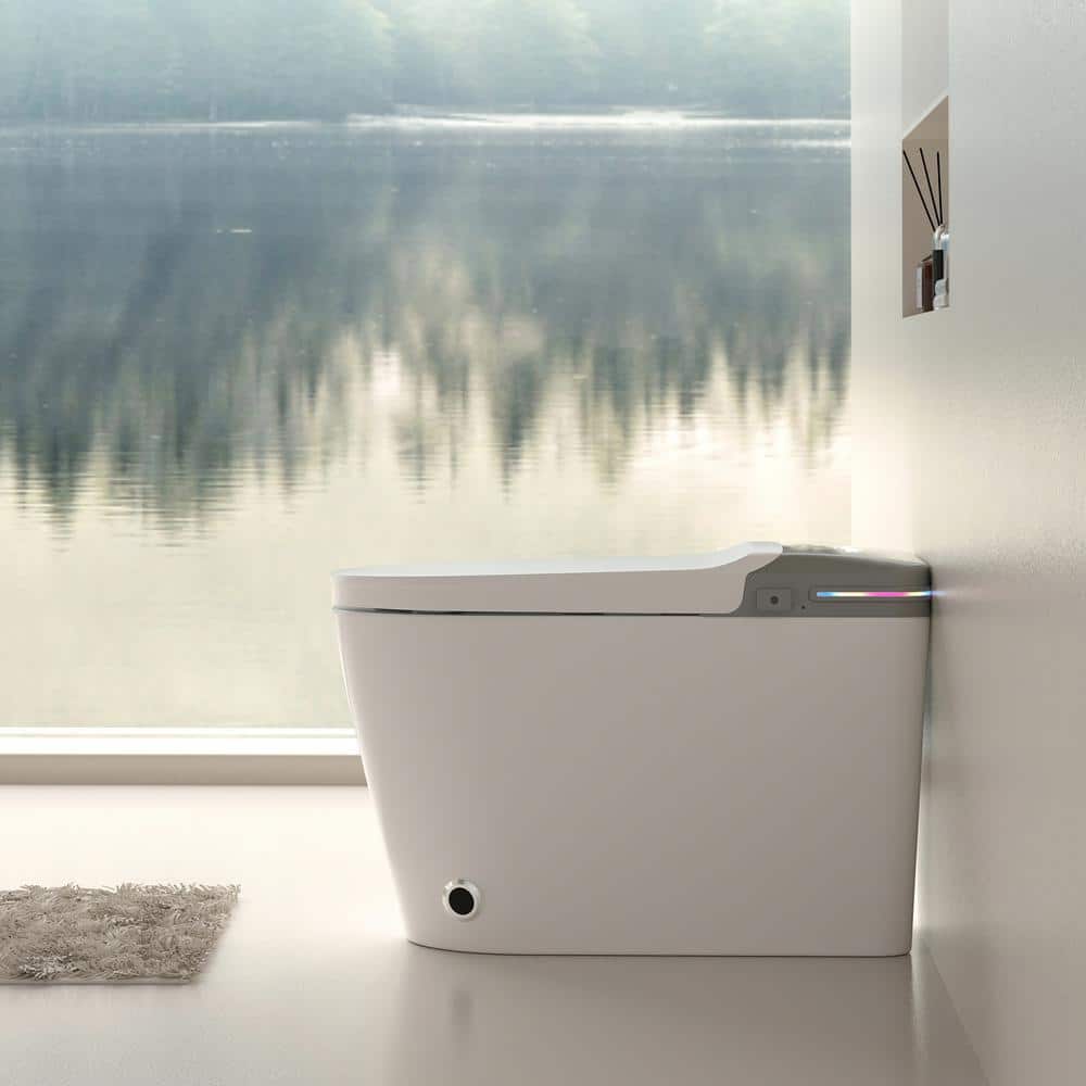 Tenleaf Elongated Smart Bidet Toilet with Heated Seat and Aromatherapy - Image 10