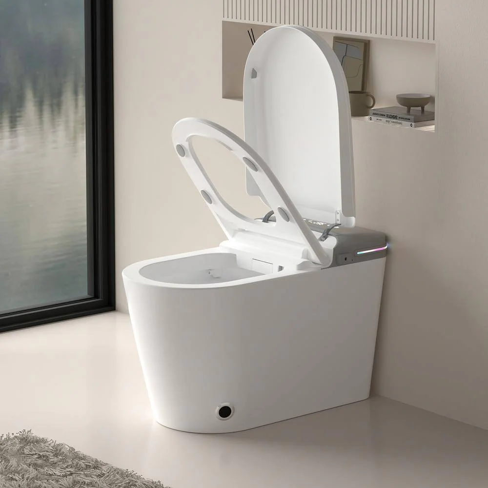 Tenleaf Elongated Smart Bidet Toilet with Heated Seat and Aromatherapy - Image 2