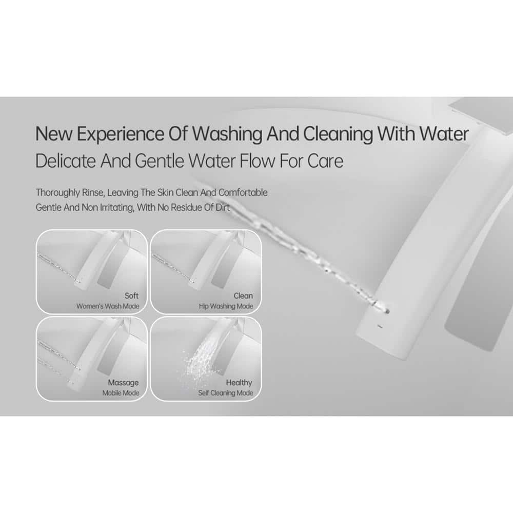 Tenleaf Elongated Smart Bidet Toilet with Heated Seat and Aromatherapy - Image 8