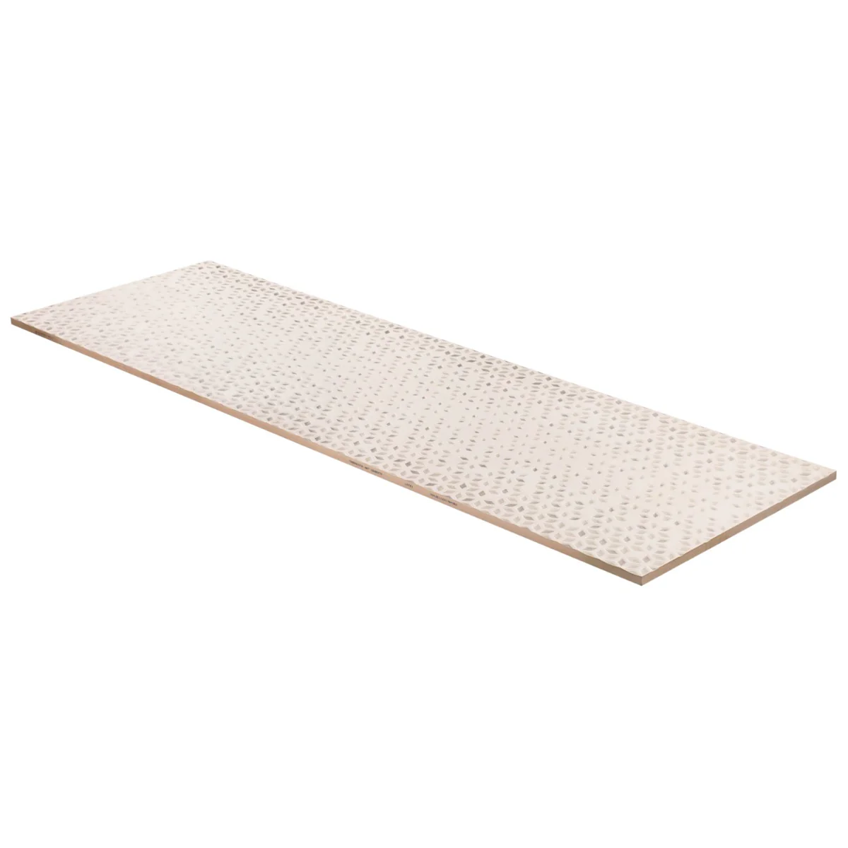 Terramay Flower Taupe 12x36 Textured Mixed Finish Ceramic Tile - Image 6