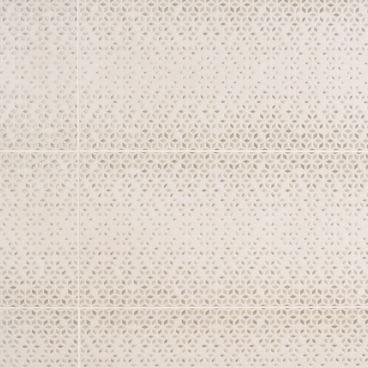 Terramay Flower Taupe 12x36 Textured Mixed Finish Ceramic Tile - Image 7