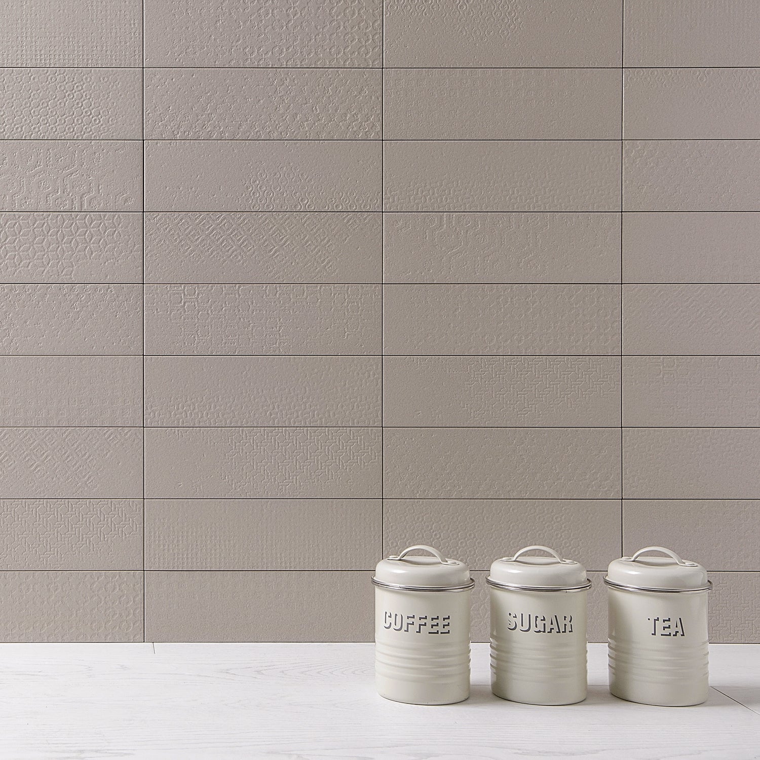 Tessuto Calce 4x12 Porcelain Matte Subway Tile - Gray