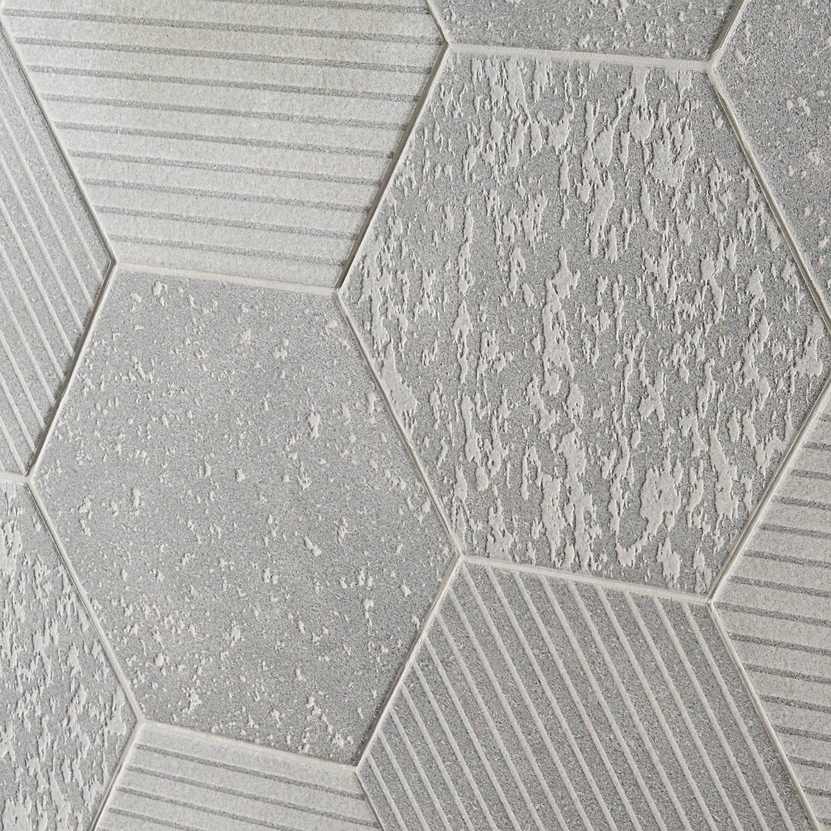 Texstone Gray Hexagon Matte Porcelain Tile - Lux Tile - Image 4