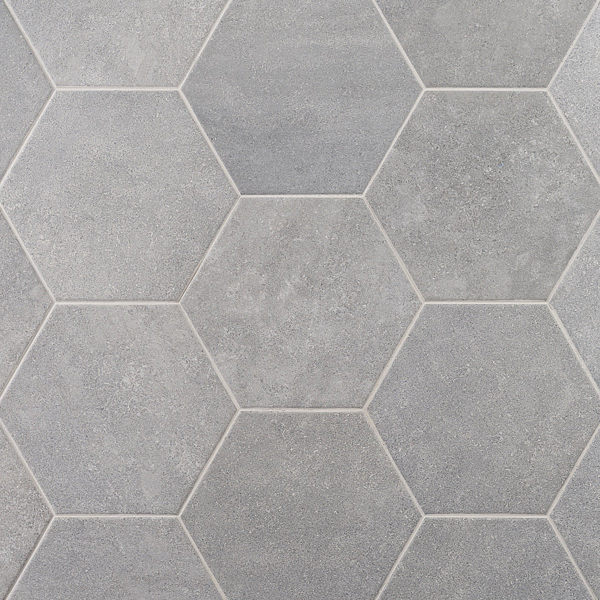 Texstone Gris Gray 9" Hexagon Matte Porcelain Tile - Lux Tile - Image 6
