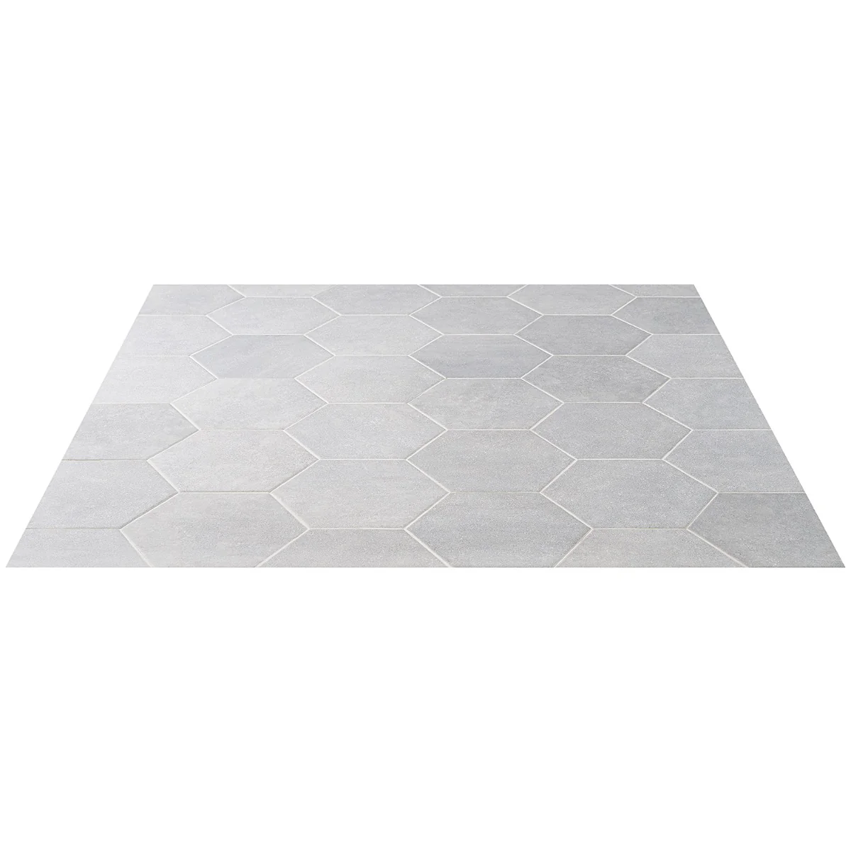 Texstone Gris Gray 9" Hexagon Matte Porcelain Tile - Lux Tile - Image 9