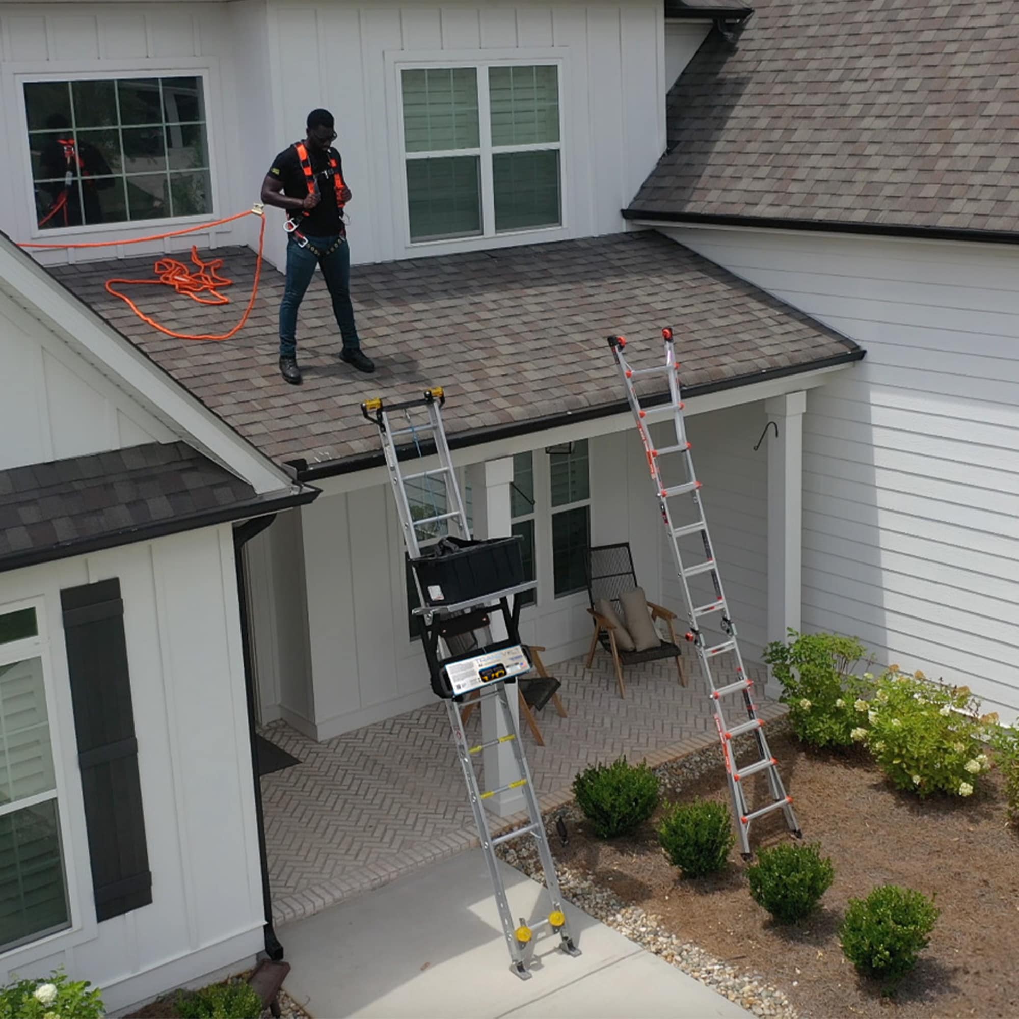 Tie Down TranzVolt Roofing Platform (Platform Only) – Ladder Hoist Accessory - Image 4