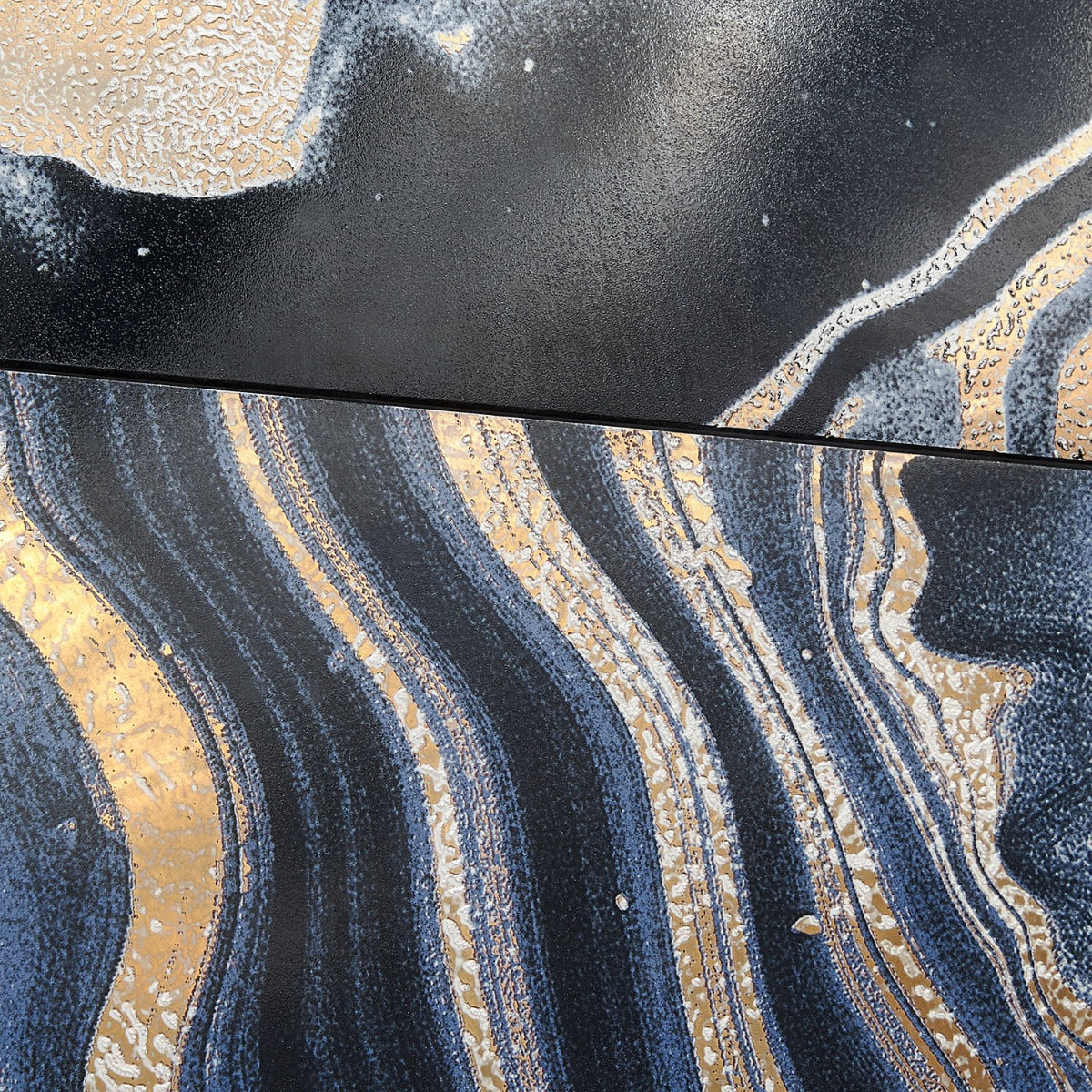 Tilebar Agate Art Night Black 24x48 Polished Porcelain Tile - Image 8