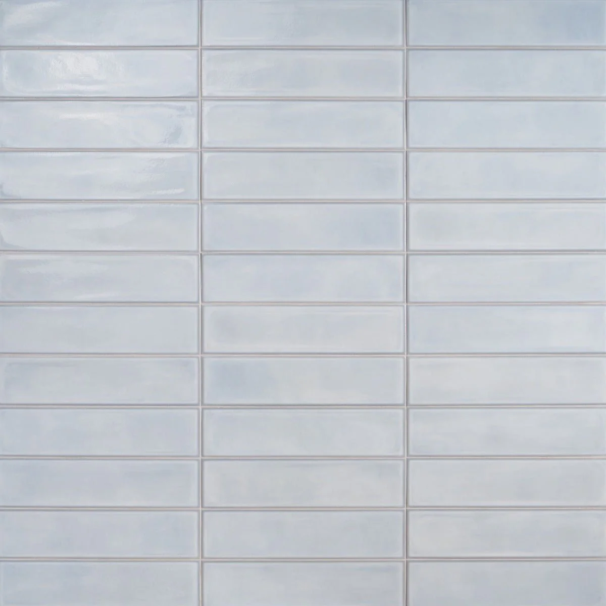 ArtBlock Azure Light Blue Glossy Porcelain Tile 4x16 by Stacy Garcia - Image 3