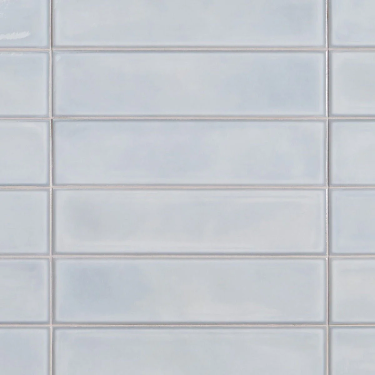 ArtBlock Azure Light Blue Glossy Porcelain Tile 4x16 by Stacy Garcia - Image 6