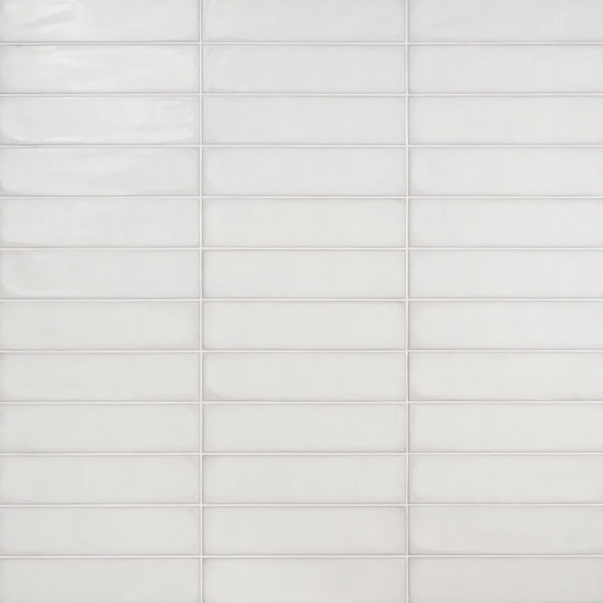 ArtBlock Bianco White 4x16 Glossy Porcelain Tile by Stacy Garcia - Image 2