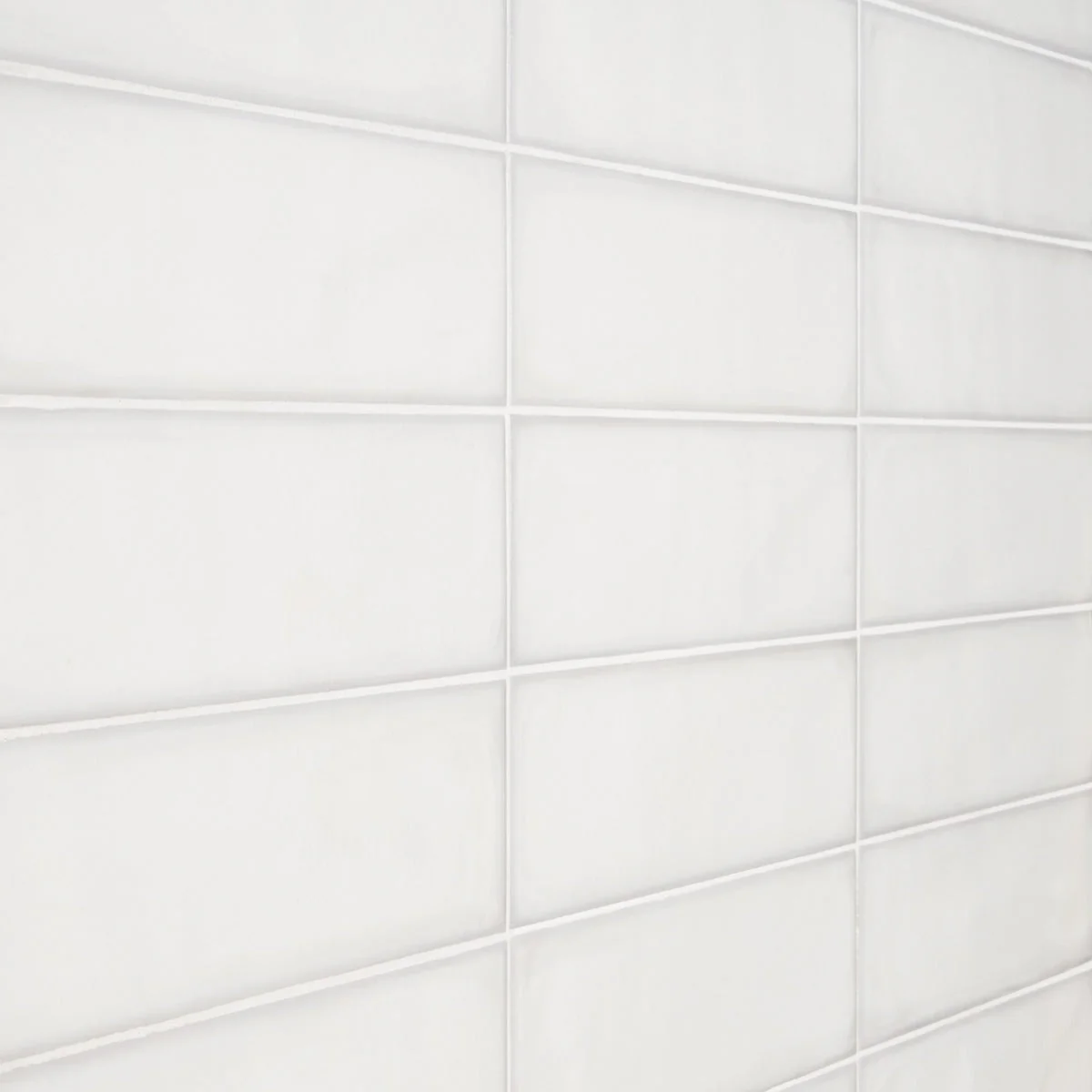ArtBlock Bianco White 4x16 Matte Porcelain Tile by Stacy Garcia - Image 6