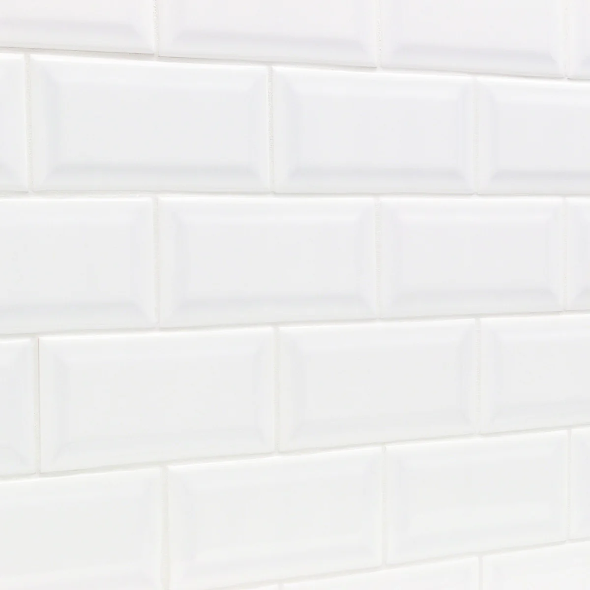 Tilebar Basic White 3x6 Beveled Polished Ceramic Subway Wall Tile - Image 4