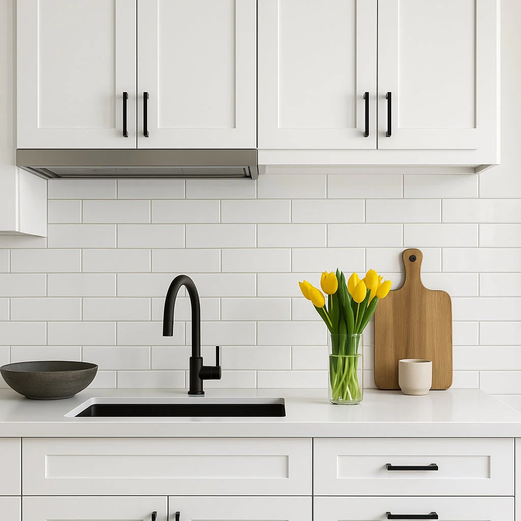 Tilebar Basic White 4x12 Polished Ceramic Subway Wall Tile - Image 6