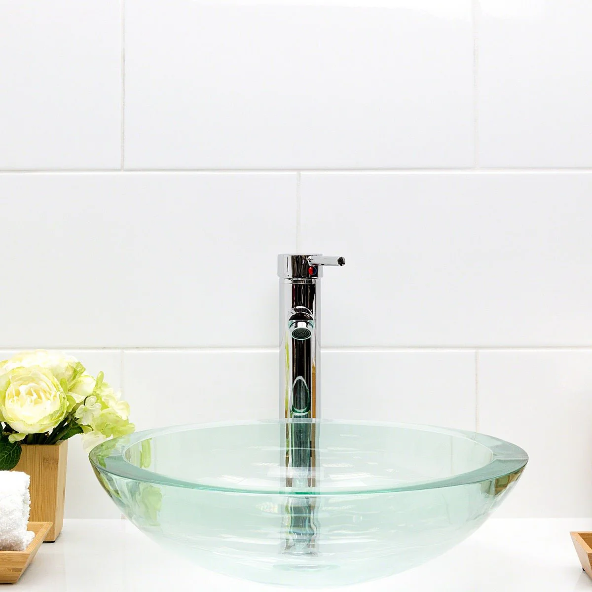 Tilebar Basic White 8x16 Polished Ceramic Subway Wall Tile