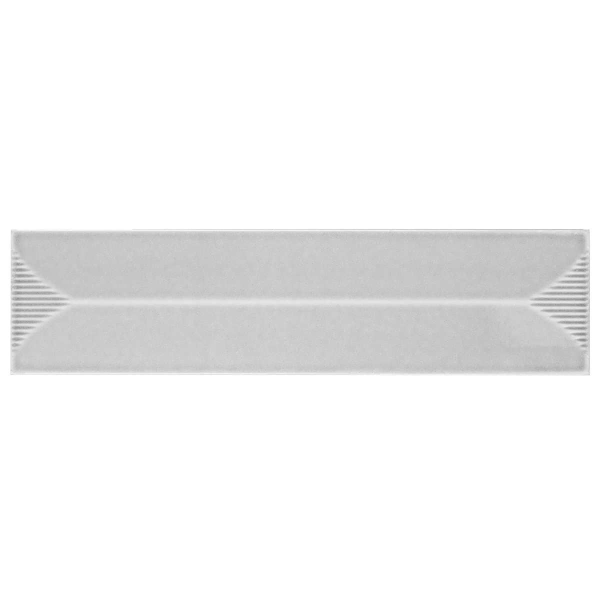 Tilebar Colorplay Inflex Gray 4.5x18 Crackled Glossy Ceramic Tile - Image 4