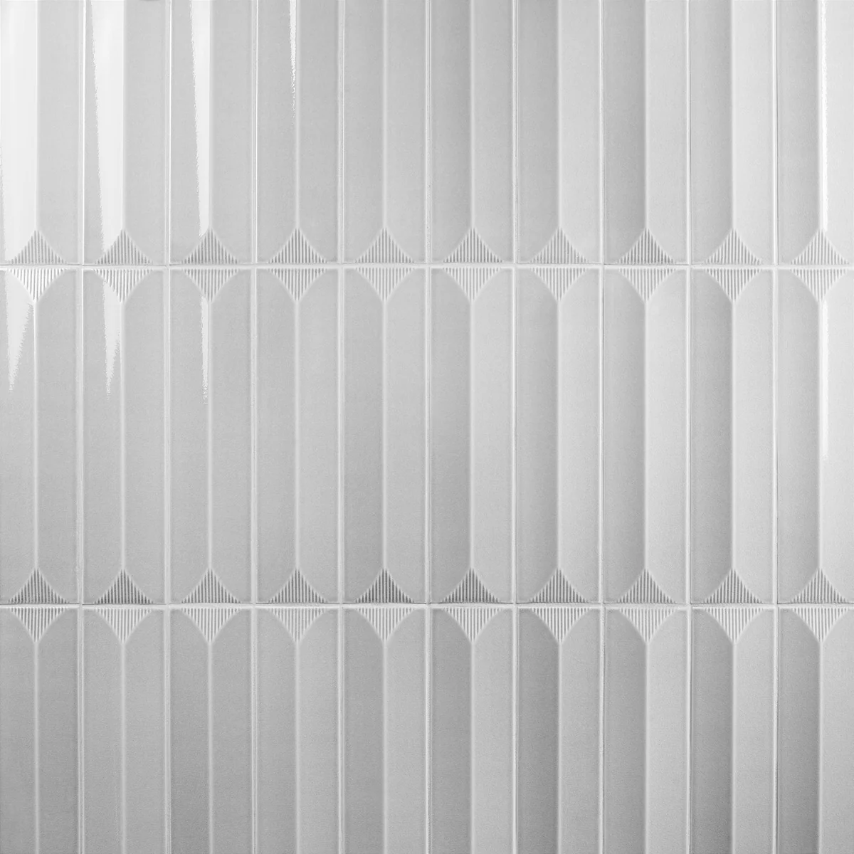 Tilebar Colorplay Inflex Gray 4.5x18 Crackled Glossy Ceramic Tile - Image 5