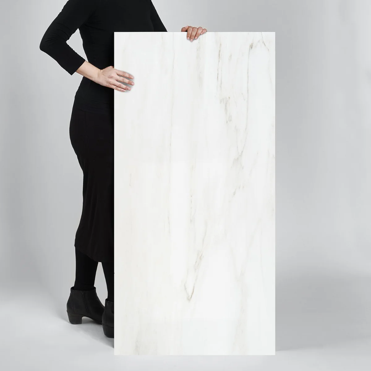 Tilebar DreamStone Dolomite Snow White 24x48 Polished Porcelain Tile - Image 5