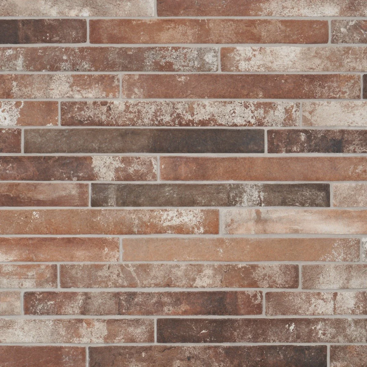 English Brick Red 2x18 Matte Porcelain Tile - Rustic Charm - Image 8