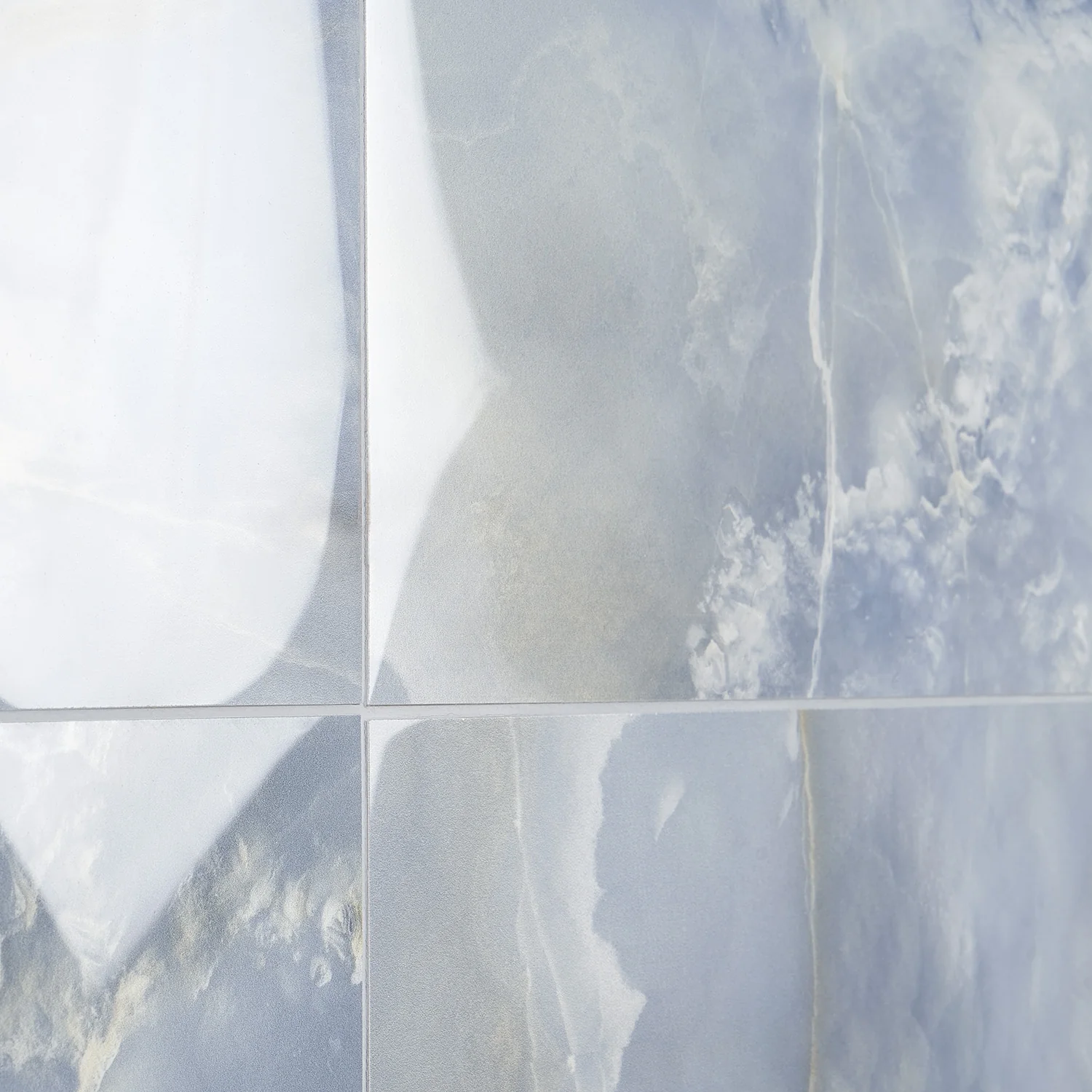 Tilebar Lumina Onyx Caspian Blue 24x24 Polished Porcelain Tile - Image 3