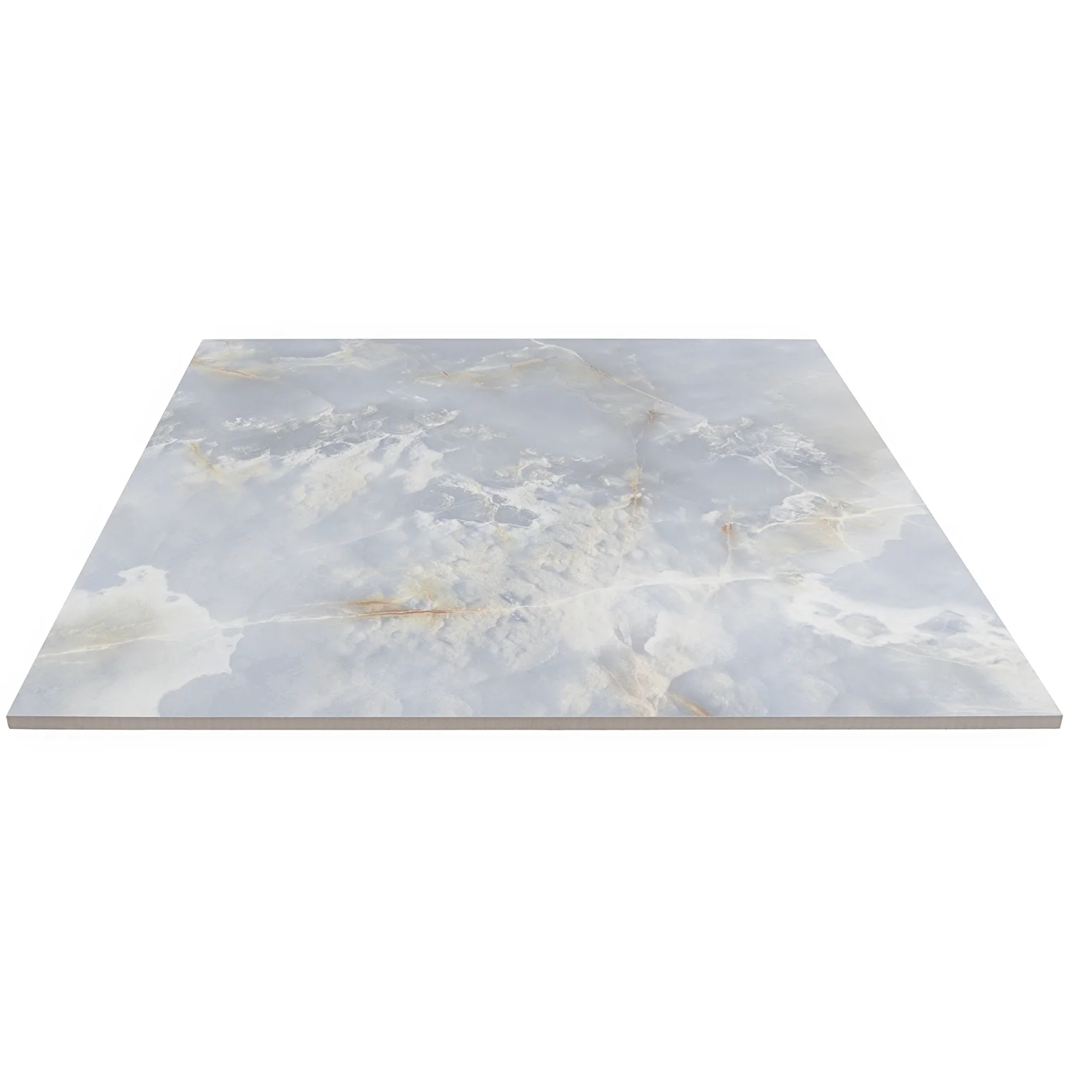 Tilebar Lumina Onyx Caspian Blue 24x24 Polished Porcelain Tile - Image 5