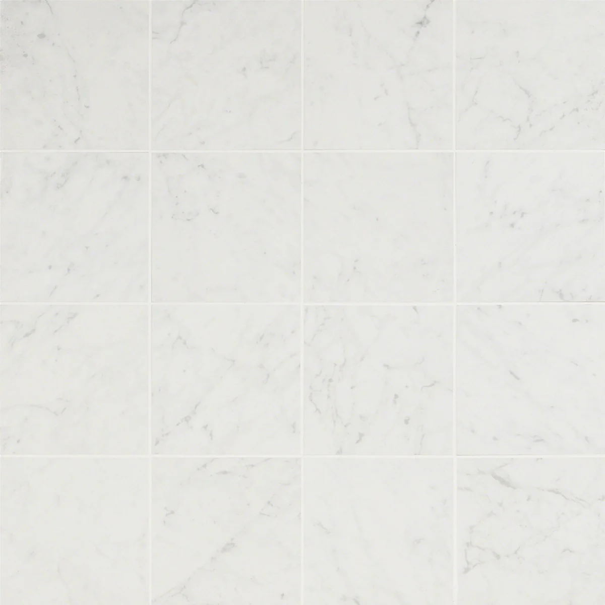Lux Tile Bianco Gioia 6x6 Matte Porcelain Tile - Marble Look - Image 2