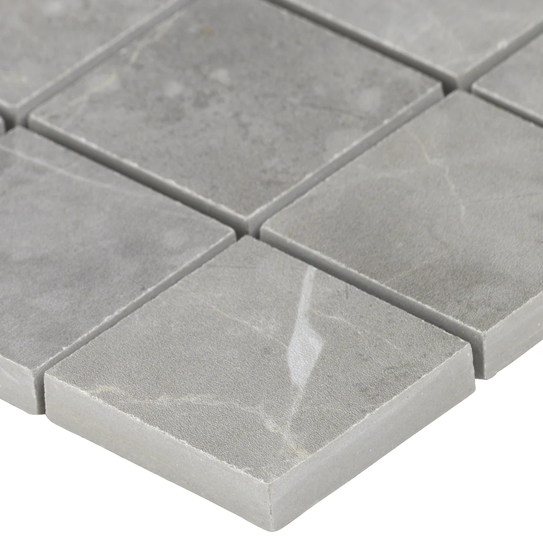 Tilebar Marble Tech Grigio Imperiale 2x2 Matte Porcelain Mosaic Tile - Image 4